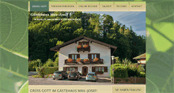Desktop Screenshot of gaestehaus-max-josef.de